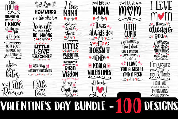 Review: Valentine Bundle 100 Quote Designs for Embroidery