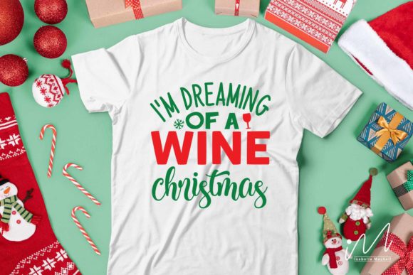 Reviewing I m Dreaming of a Wine Christmas Svg for Embroidery