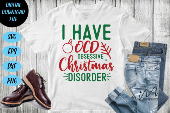 Reviewing the I Have OCD Obsessive Christmas Disorder Design