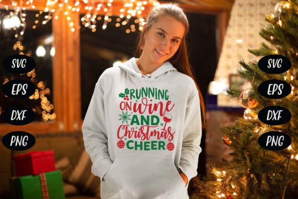 Reviewing the Running on Wine and Christmas Cheer Svg for Holiday Stitching