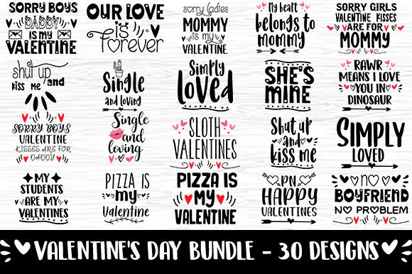 Reviewing the Valentine Bundle 30 Quote Sayings for Real Stitch-Outs